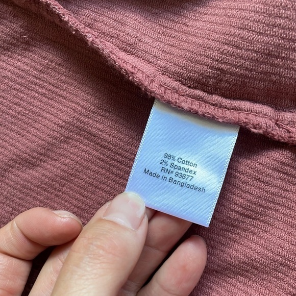 NWT St. John's Bay Corduroy Jacket in Rose Medium - Picture 10 of 11